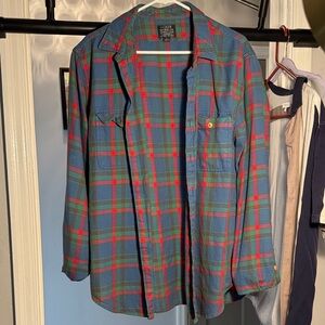 J crew Multicolor Plaid Shirt